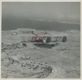 British Military plane Saro London flying over Malta