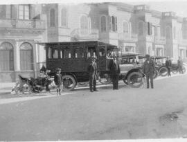 Bus 270 with other vehicles on Tower Road Sliema