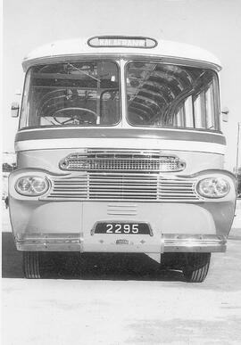 Initial Exam front view of the 4th generation of bus 2295