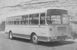 Initial Exam front offside view of the 4th generation of bus 1977