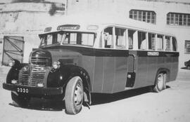 Initial Exam front nearside view of the 5th generation of bus 3330