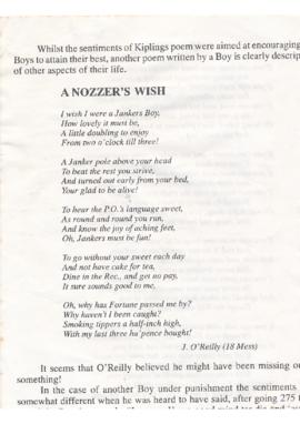 A Nozzer's Wish