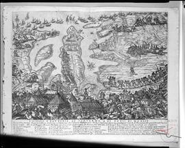 The siege and bombardment of St Elmo on the 27th May 1565.