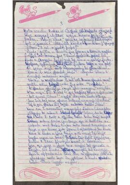 A handwritten story by karmenu Gruppetta titled “Linda Capricciosa ta’ [?]” (continuation)