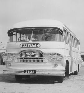 Initial Exam front nearside view of the 4th generation of bus 2625