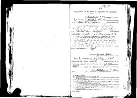 Passport Application of Abbott Joseph