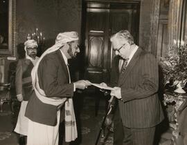 Presidents of Malta - Dr Anton Buttigieg - Letters of Credence - Yemen