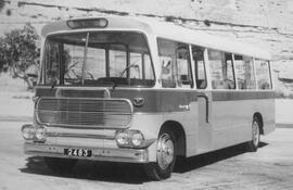 Initial Exam front nearside view of the 4th generation of bus 2483