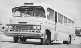 Initial Exam front front nearside view of the 4th generation of bus 2435