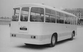 Initial Exam rear offside view of the 5th generation of bus 764