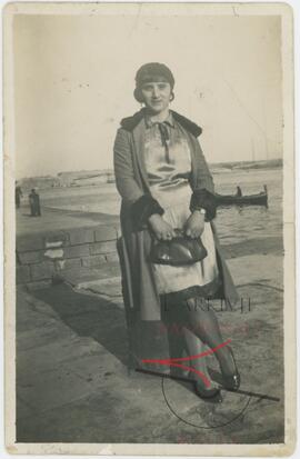 Woman posing for a photo