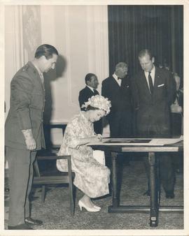 Visit of Queen Elizabeth II