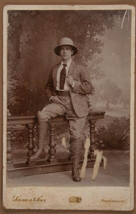 A Young Man in Tropical Suit - Early 20th Century