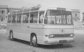 Initial Exam front offside view of the 3rd generation of bus 5573