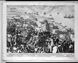 The assault on the Post of the Castilian Knights on the 6th July 1565.