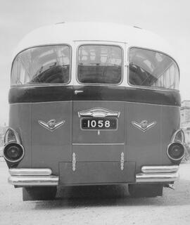 Initial Exam rear view of the 4th generation of bus 1058