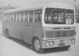 Post Rebuild Exam front offside view of the 4th generation of bus 3341 (Y-1466)