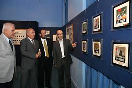 Frank Mifsud at the Cremona philately exhibition