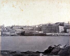 View of Marsamxett from Fort Manoel