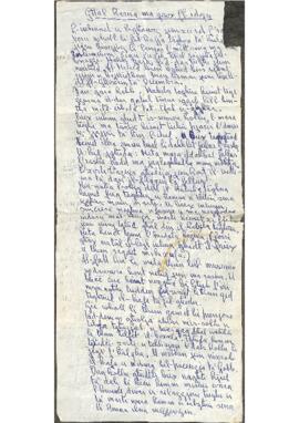 A handwritten diary entry by Karmenu Gruppetta titled “Għal ħarira ma ġewx fl- idejn”, about his wife Josephine ‘Guża’ and her friend Marianne