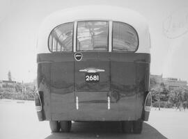 Initial Exam rear view of the 5th generation of bus 2681