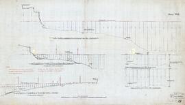 Various cross-sections of Spur Piers at Imgherbeb and of Ricasoli Breakwater