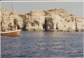 View of Comino from a boat