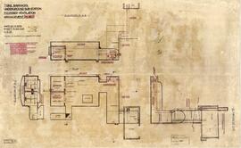 Tigne Barracks - Uderground Sub-Station - Proposed Ventilation - Arrangement [In Red]