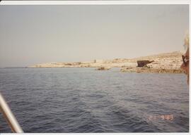 View of Comino from a boat