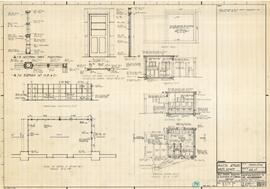 White Dump - Half Glazed Partition and Extension To Latrine Details