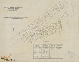 A.O.D. Workshops at Ospizio - Plan showing Machinery