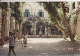 The Courtyard at the Grandmaster's Palace, Valletta