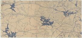 Plan showing in red the elevations of the proposed extension lines (in Casa Curmi and Hamrun- between Casal Curmi and Zebbug