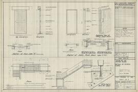 A.W.O. Malta - Fleur de-Lys - Office Block - Details of Stores & Stairs