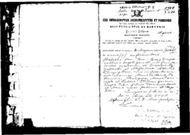 Passport Application of Zammit Maria Vittoria