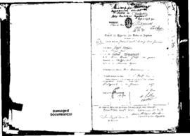 Passport Application of Azzopardi Giuseppe Fortunato
