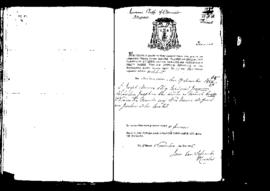 Passport Application of Cioffi Giovanni