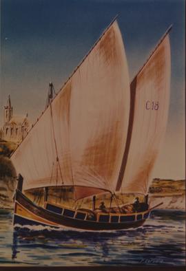 Gozo Boat - Image for National Lottery Tickets