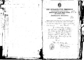 Passport Application of Sammut Luigi