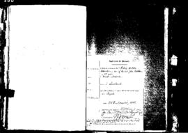 Passport Application of Robertson Robert Wilton