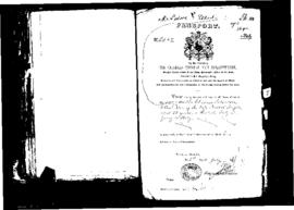 Passport Application of Ellul Salvatore