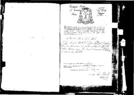Passport Application of Portelli Giuseppe