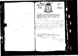 Passport Application of Mifsud Giovanni