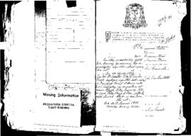 Passport Application of Xuereb Giuseppe