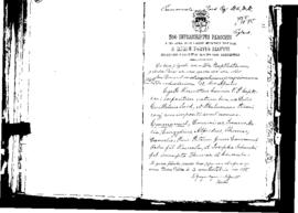 Passport Application of Said Emanuele BA MD