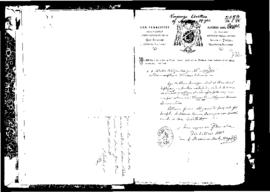 Passport Application of Avellino Vincenzo