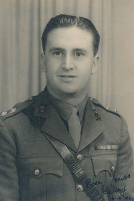 Henry Louis Gatt in uniform