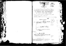 Passport Application of Muscat Giovanni