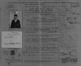 Passport Application of Cini George