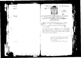 Passport Application of Agius Spiridione